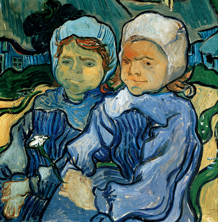  文森特·威廉·梵高  Vincent Willen Van Gogh ——两个孩子